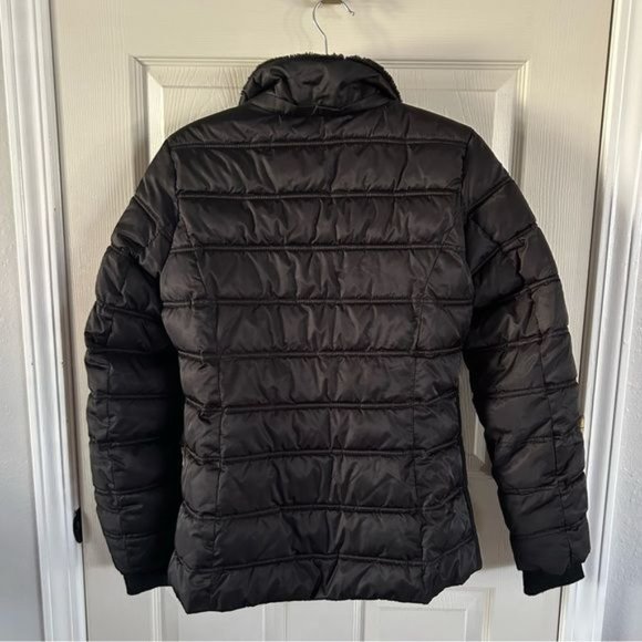 Nautica Sz Medium Black Women’s Coat, No Hood - Picture 9 of 15